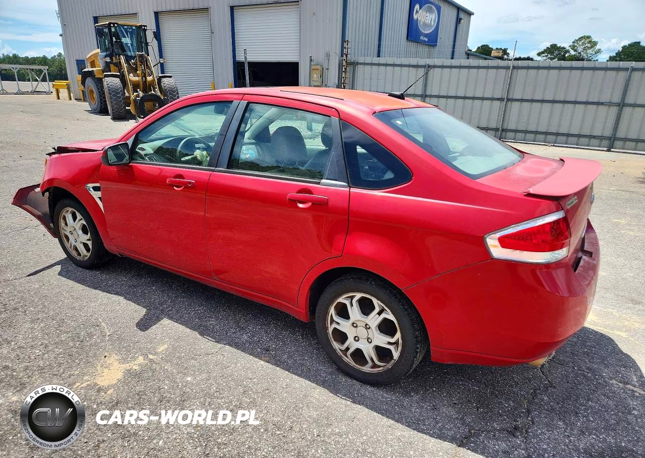 2008 Ford Focus Se VIN:1FAHP35N88W238570 - 2