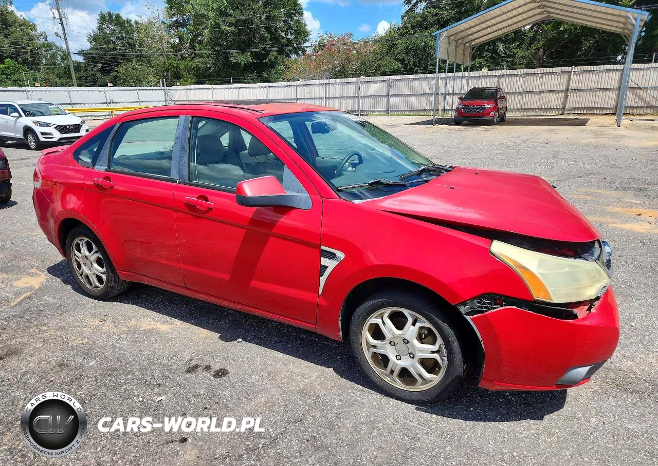 2008 Ford Focus Se VIN:1FAHP35N88W238570 - 4