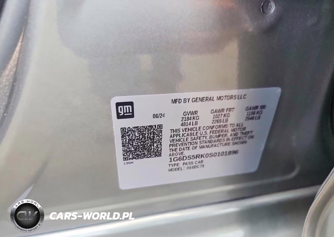 2025 Cadillac Ct5 Premium Luxury VIN:1G6DS5RK0S0101896 - 12