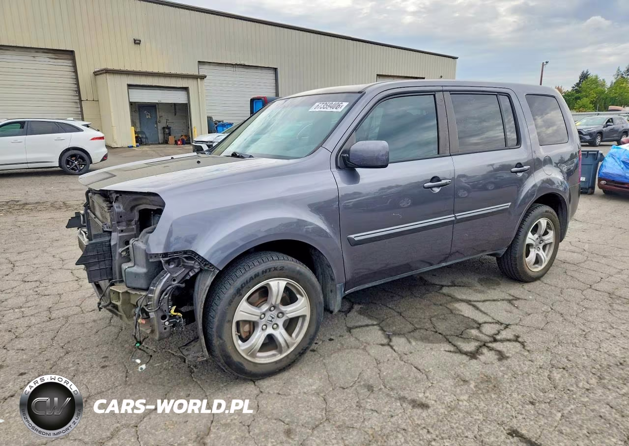 2014 Honda Pilot Exl VIN:5FNYF4H55EB034422 - 1