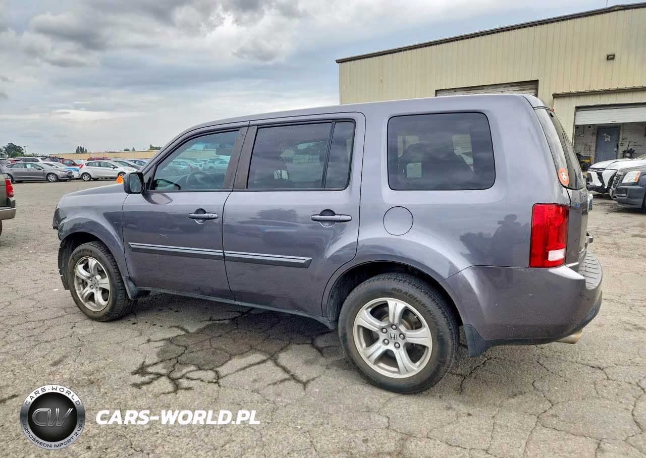 2014 Honda Pilot Exl VIN:5FNYF4H55EB034422 - 2