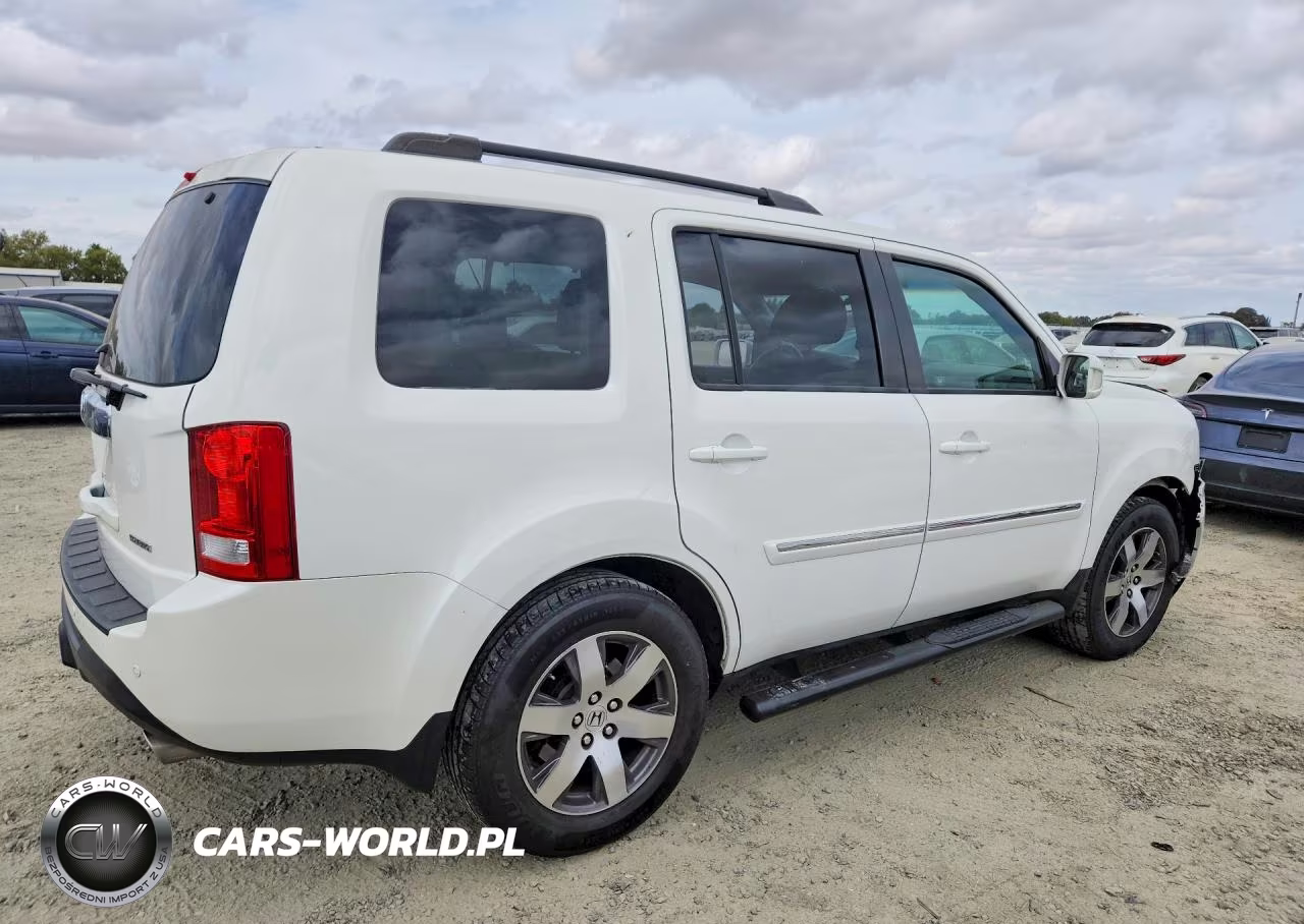 2012 Honda Pilot Touring VIN:5FNYF3H99CB012529 - 3