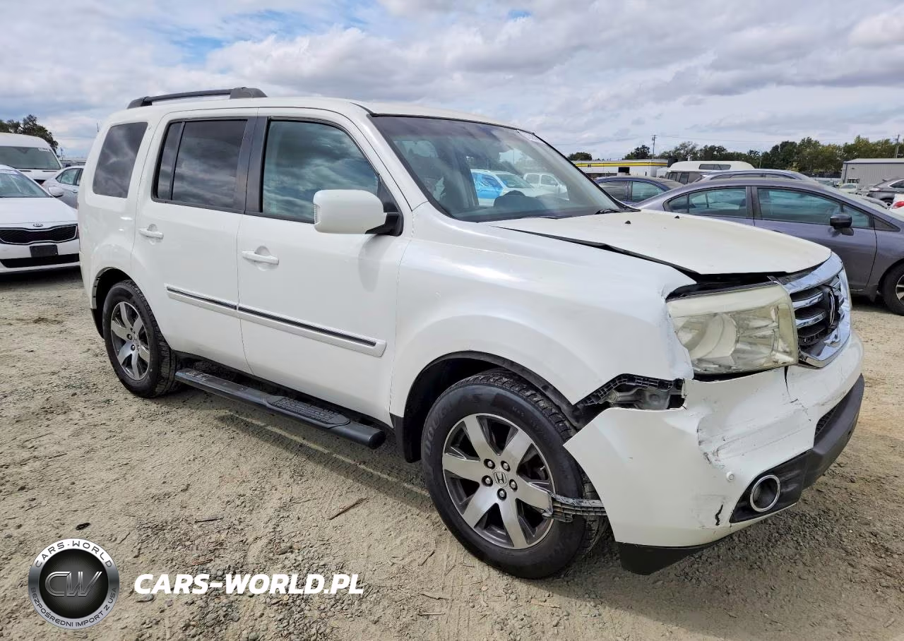 2012 Honda Pilot Touring VIN:5FNYF3H99CB012529 - 4