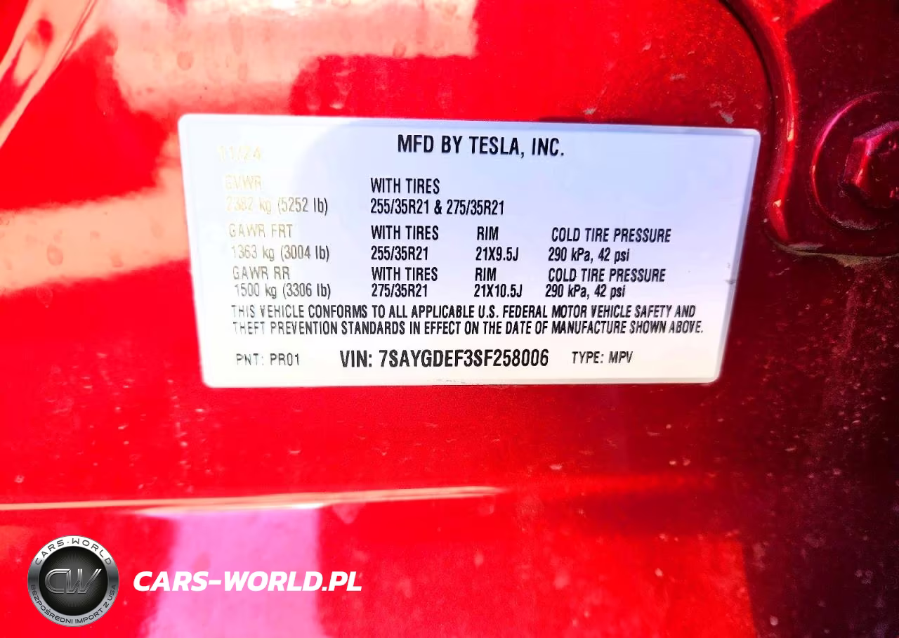 2025 Tesla Model Y VIN:7SAYGDEF3SF258006 - 14