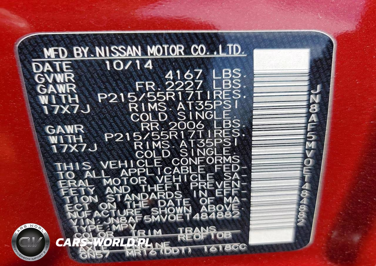 2014 Nissan Juke Sl VIN:JN8AF5MV0ET484882 - 13