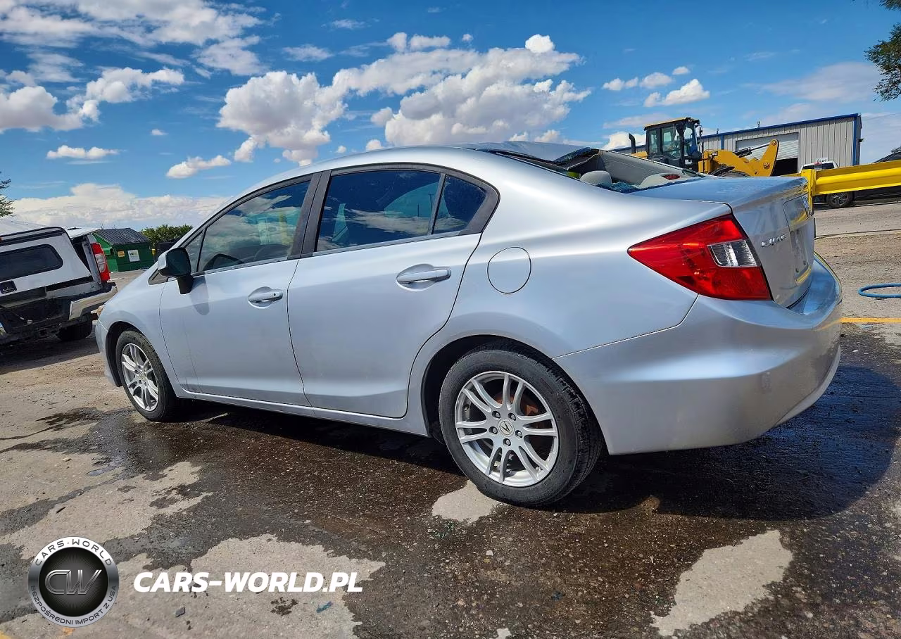 2012 Honda Civic Lx VIN:2HGFB2F53CH591610 - 2