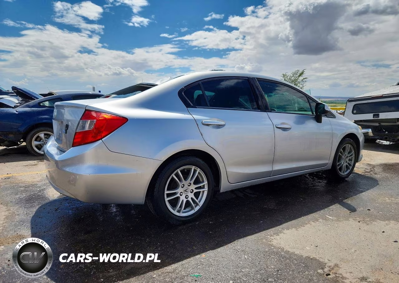 2012 Honda Civic Lx VIN:2HGFB2F53CH591610 - 3