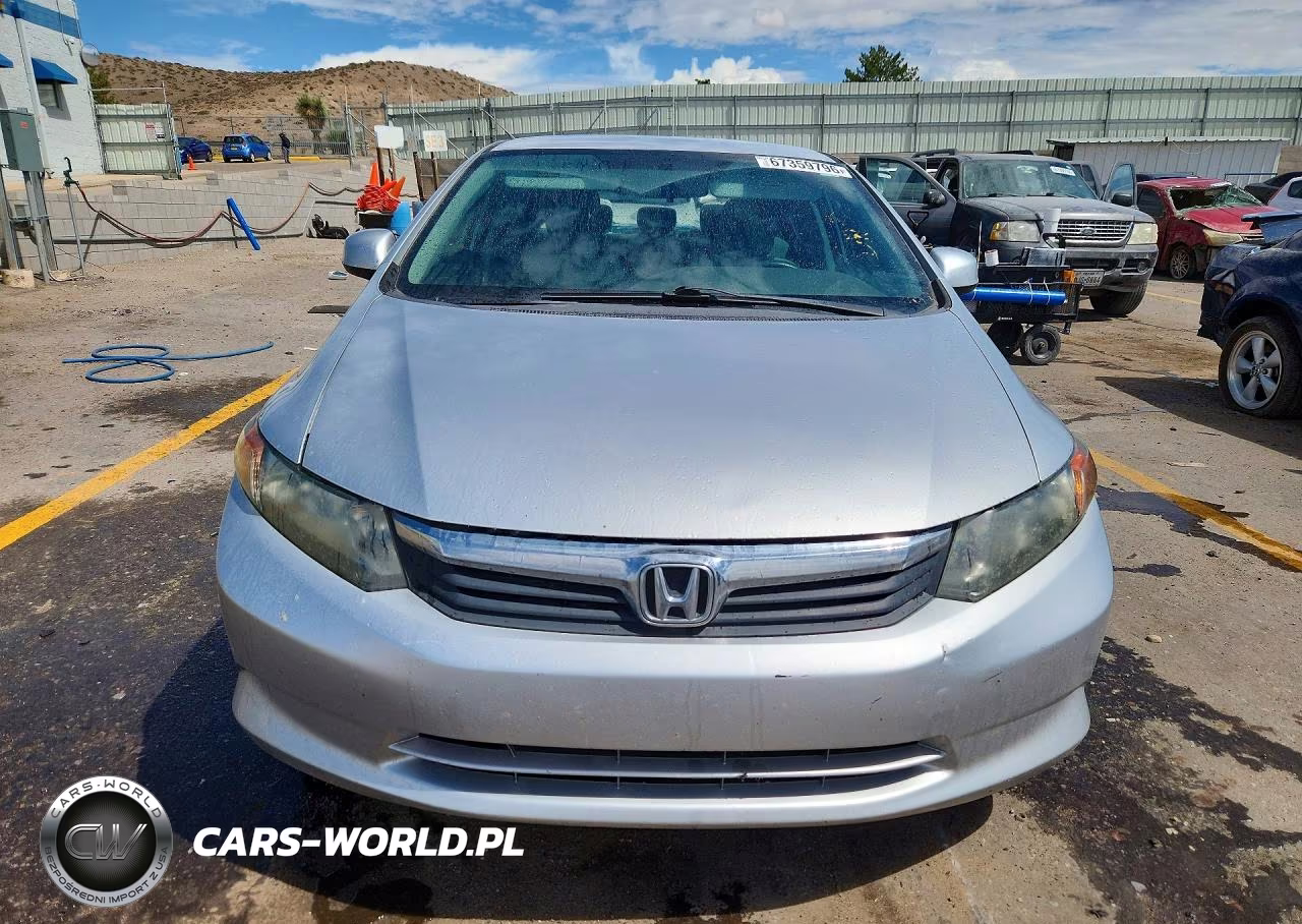 2012 Honda Civic Lx VIN:2HGFB2F53CH591610 - 5