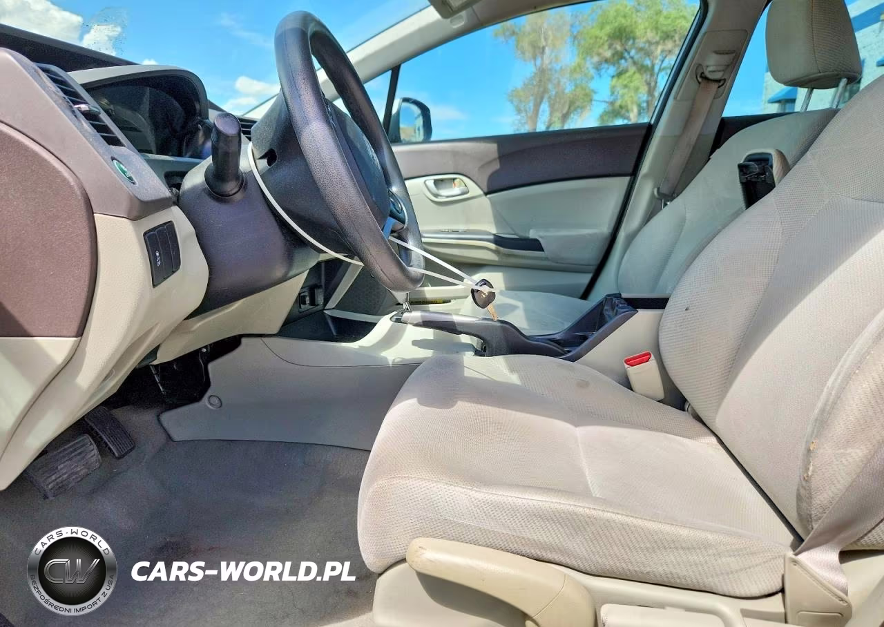2012 Honda Civic Lx VIN:2HGFB2F53CH591610 - 7
