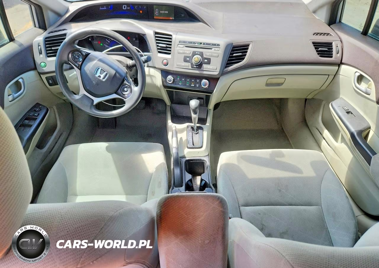 2012 Honda Civic Lx VIN:2HGFB2F53CH591610 - 8