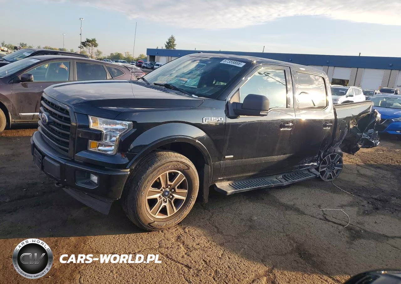 2017 Ford F150 Supercrew VIN:1FTEW1EP6HFC47192 - 1