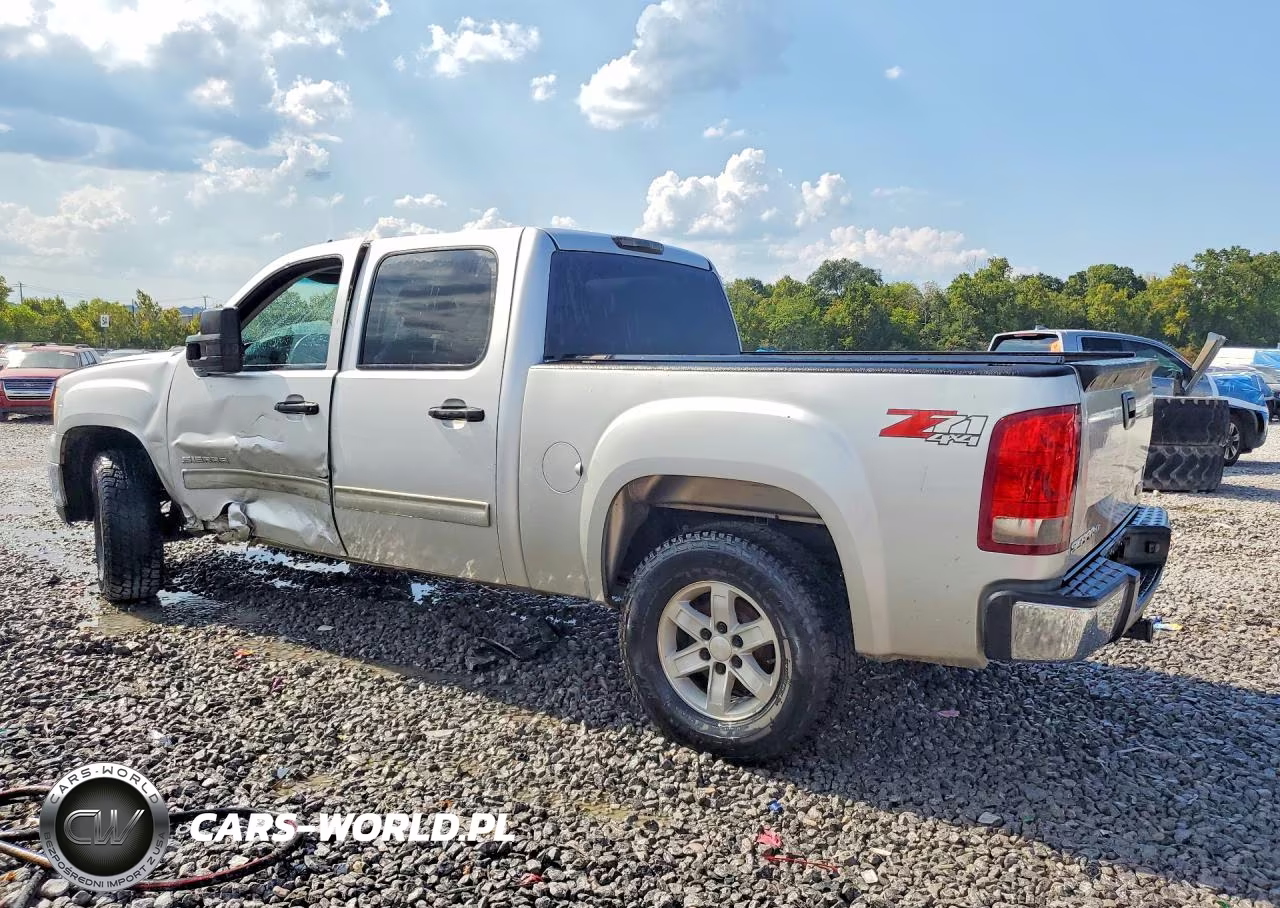 2010 GMC Sierra K1500 Sle VIN:3GTRKVE33AG162655 - 2