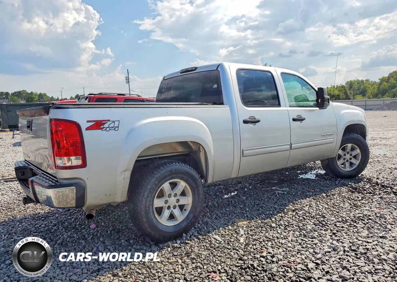 2010 GMC Sierra K1500 Sle VIN:3GTRKVE33AG162655 - 3