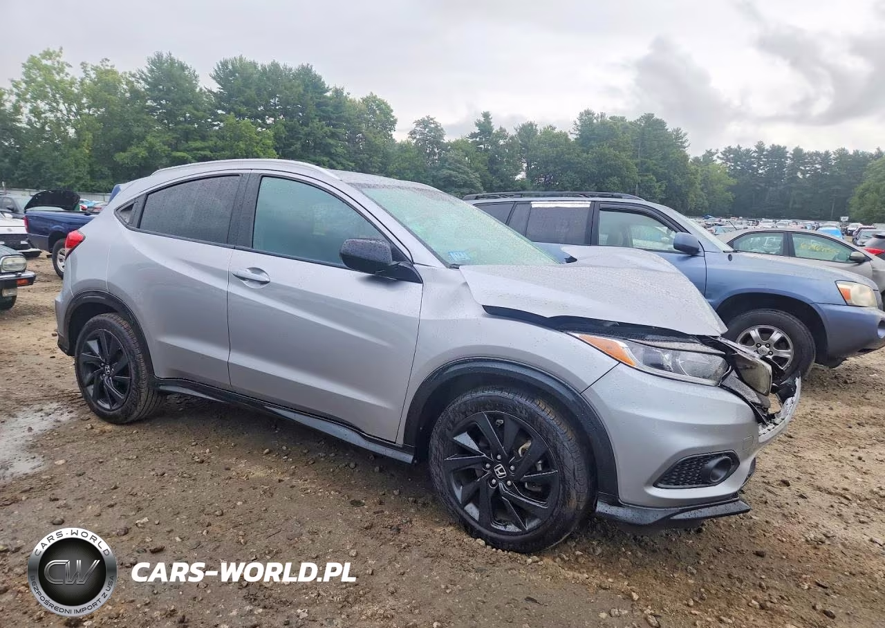 2021 Honda Hr-V Sport VIN:3CZRU6H14MM703951 - 4
