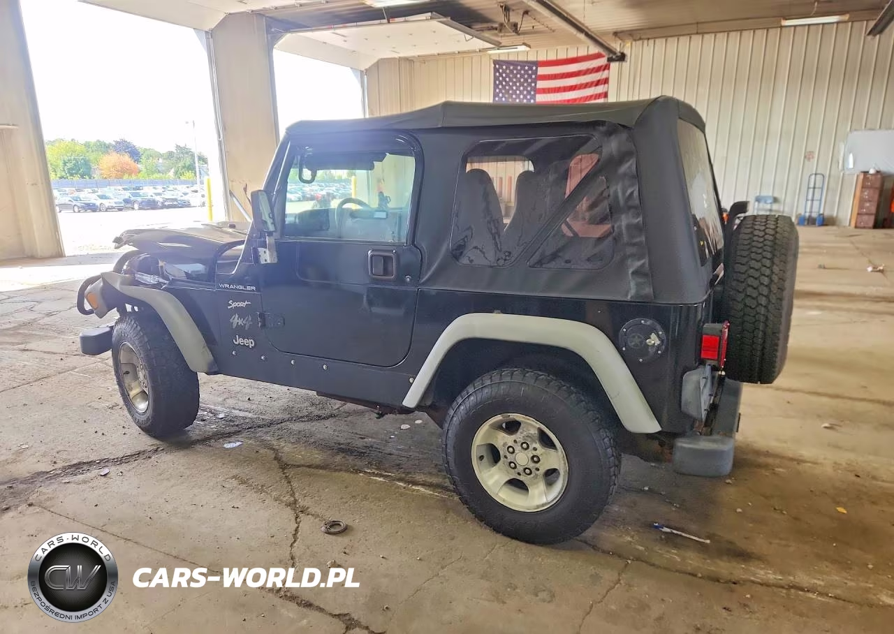 2002 Jeep Wrangler - Tj Sport VIN:1J4FA49S32P700151 - 2