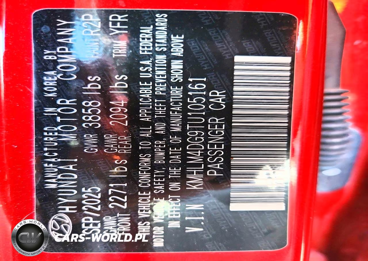 2026 Hyundai Elantra Sel Sport VIN:KMHLM4DG9TU105161 - 12