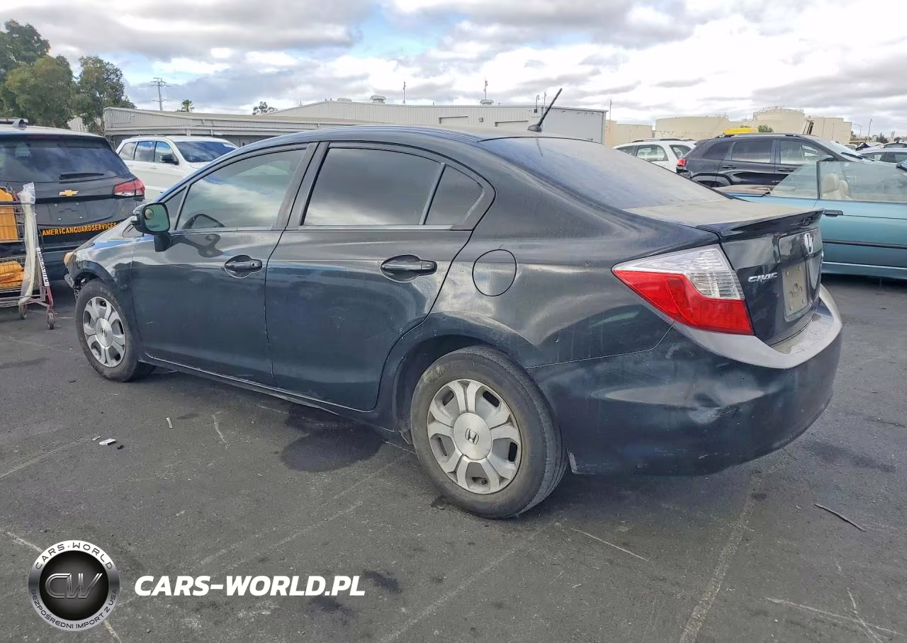 2012 Honda Civic Hybrid VIN:JHMFB4F2XCS005069 - 2