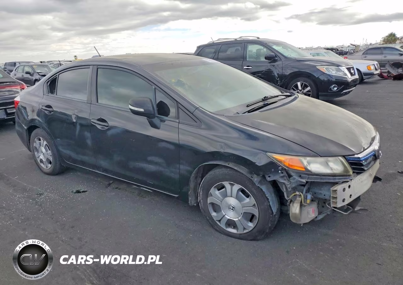 2012 Honda Civic Hybrid VIN:JHMFB4F2XCS005069 - 4