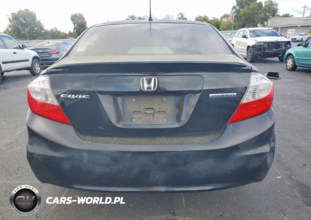 2012 Honda Civic Hybrid VIN:JHMFB4F2XCS005069 - 6