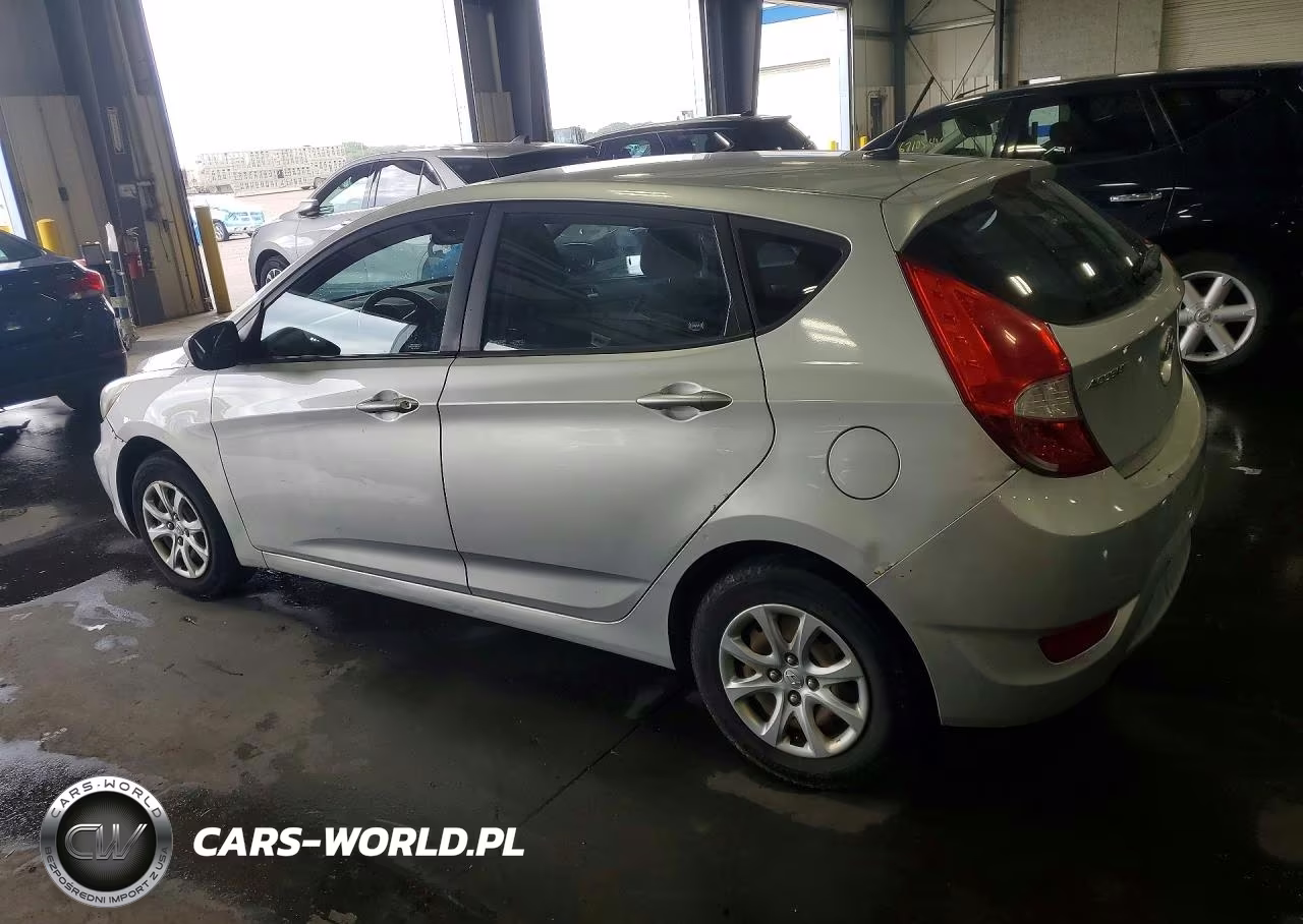 2013 Hyundai Accent Gs VIN:KMHCT5AE9DU062843 - 2