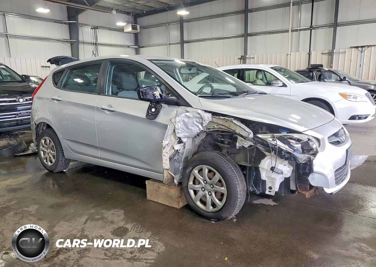 2013 Hyundai Accent Gs VIN:KMHCT5AE9DU062843 - 4