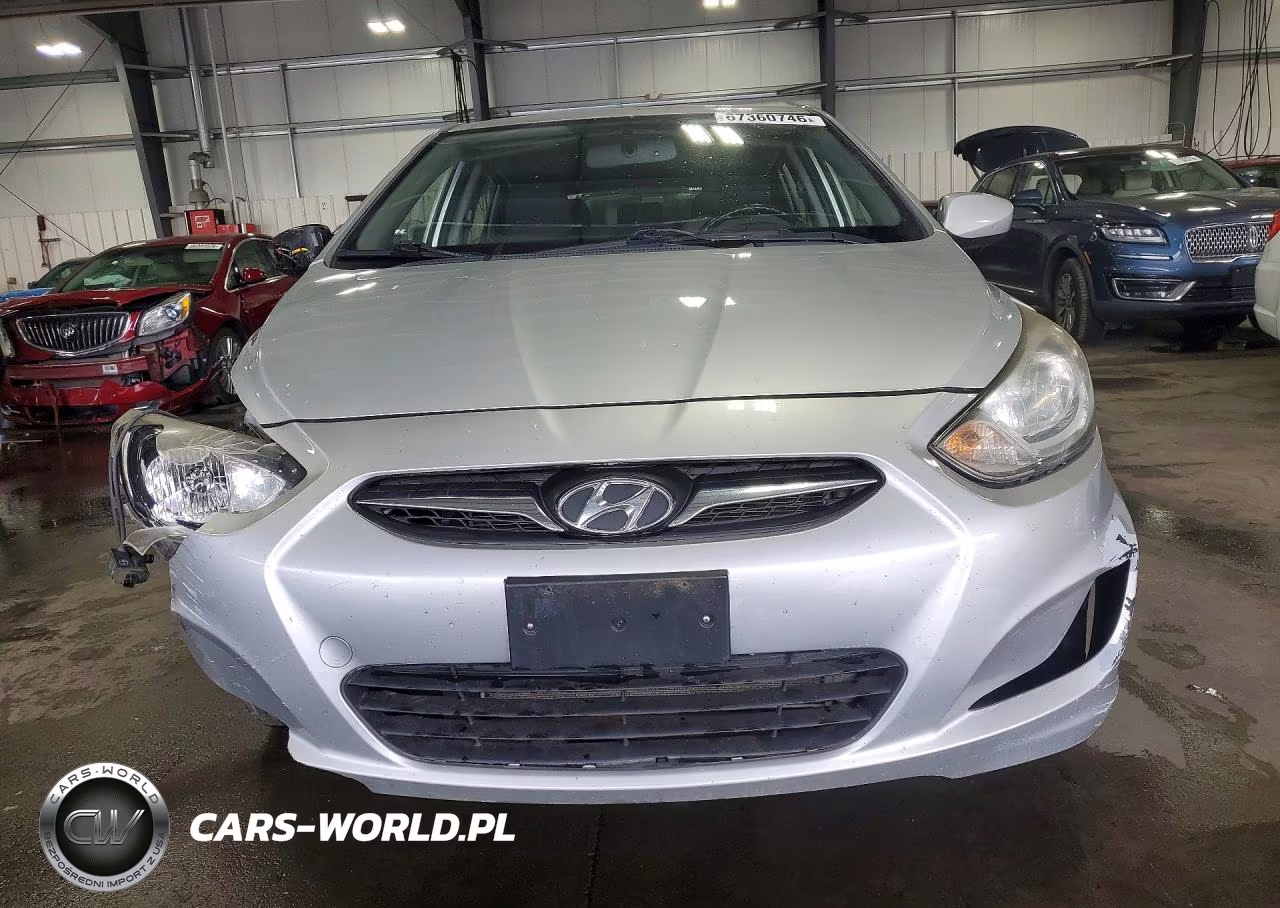 2013 Hyundai Accent Gs VIN:KMHCT5AE9DU062843 - 5
