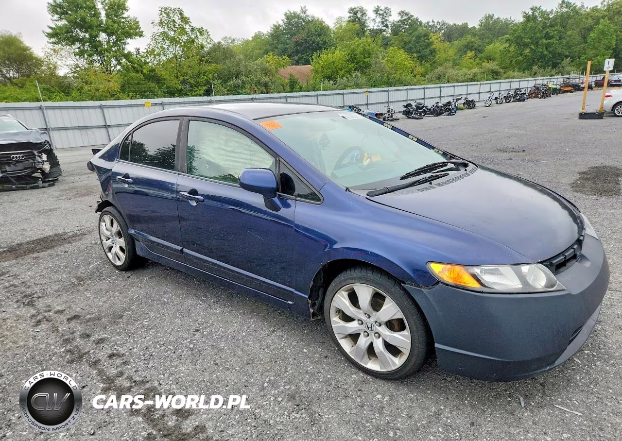 2008 Honda Civic Lx VIN:1HGFA16508L088494 - 4
