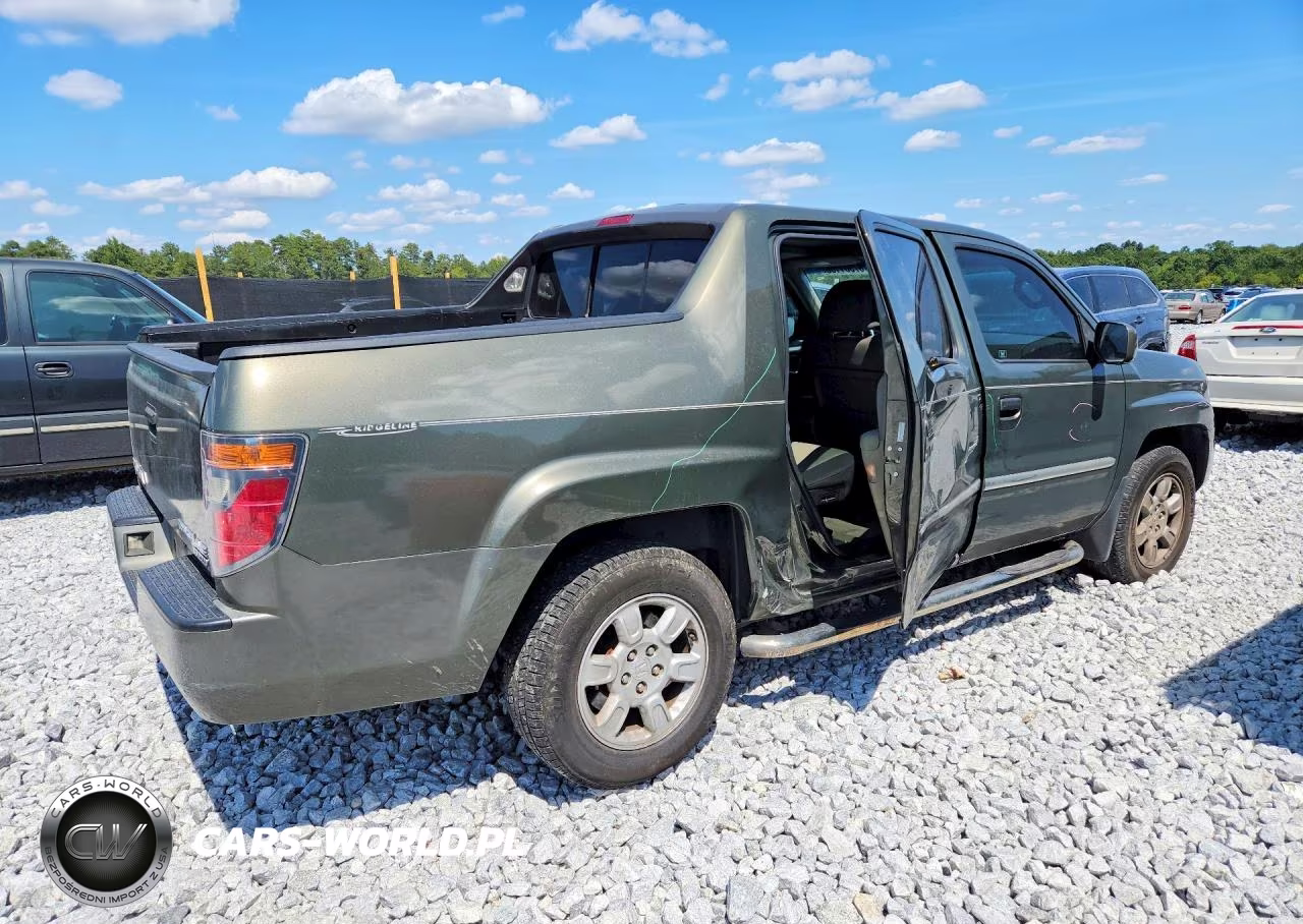 2006 Honda Ridgeline Rtl VIN:2HJYK16596H526357 - 3