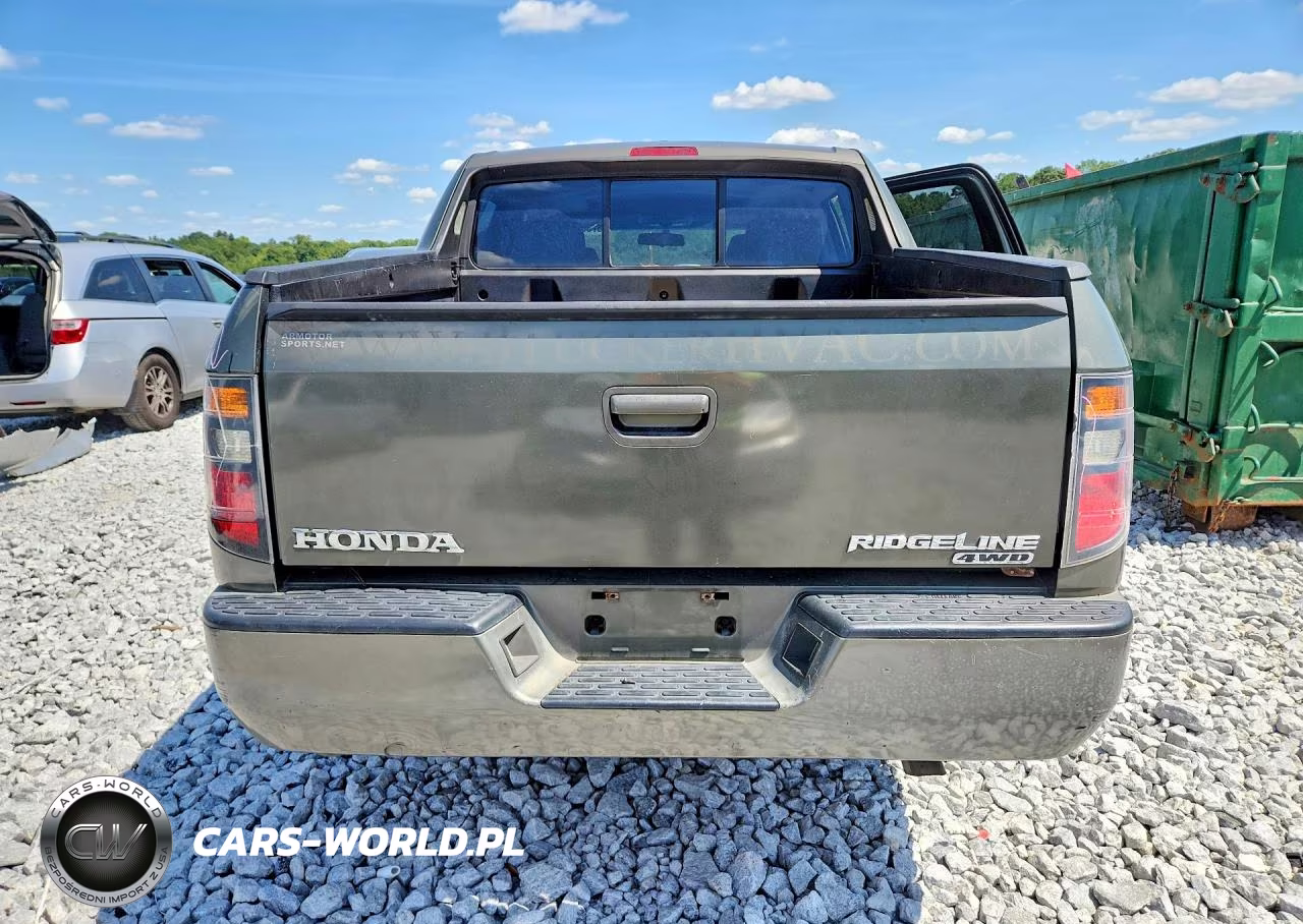 2006 Honda Ridgeline Rtl VIN:2HJYK16596H526357 - 6