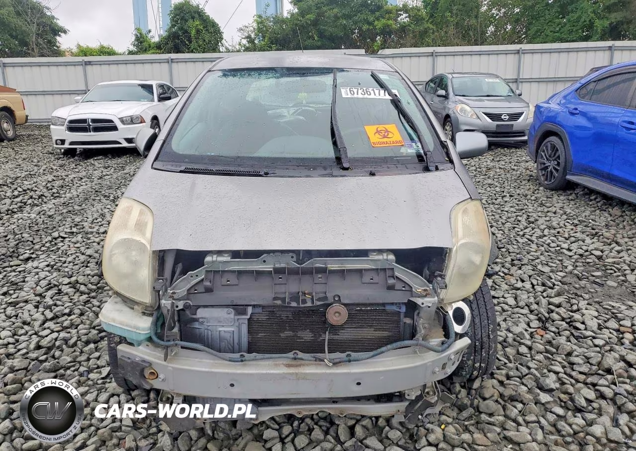 2007 Toyota Yaris Base VIN:JTDJT923275114456 - 5