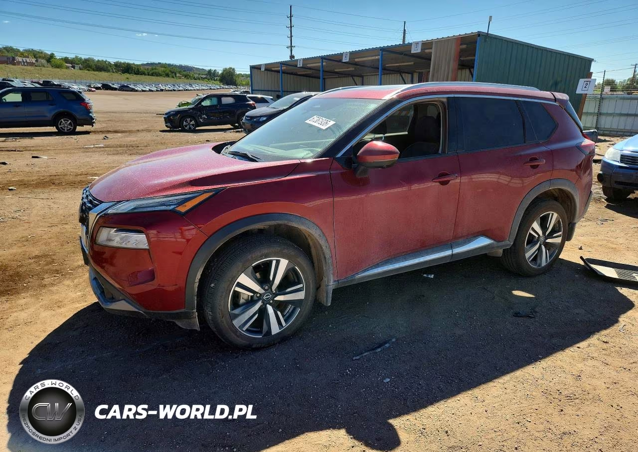 2023 Nissan Rogue Sl VIN:5N1BT3CB9PC909809 - 1