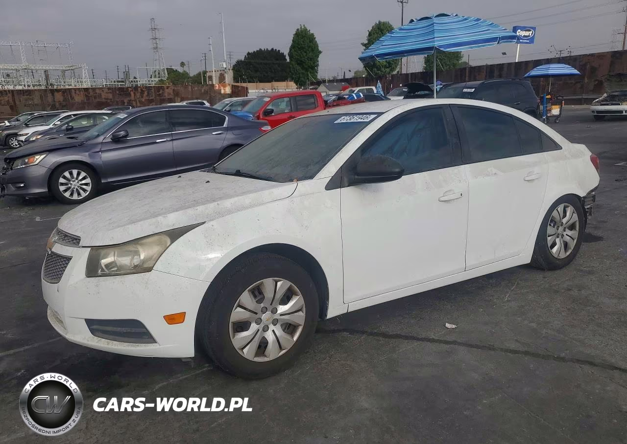 2014 Chevrolet Cruze Ls VIN:1G1PA5SH4E7450978 - 1