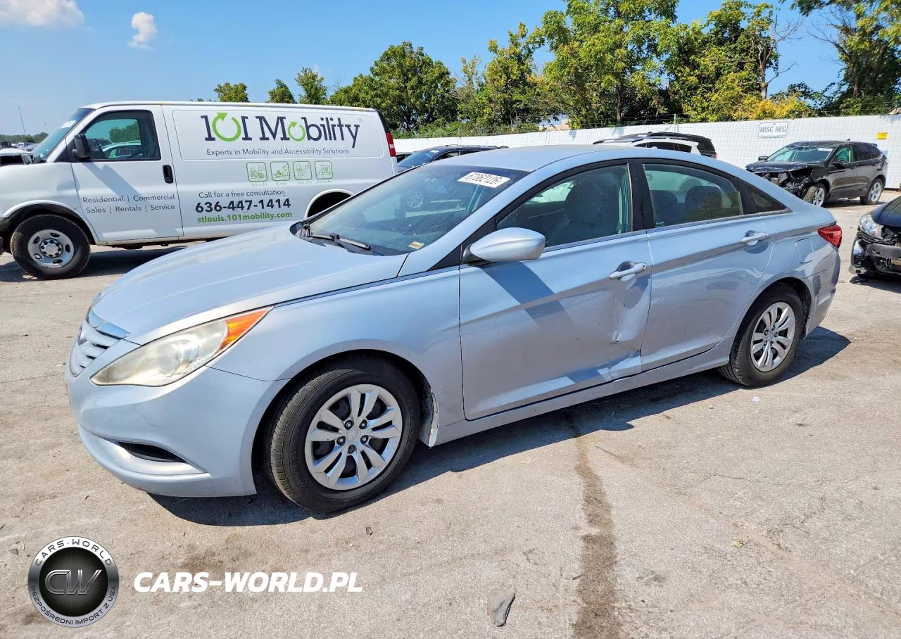 2011 Hyundai Sonata Gls VIN:5NPEB4AC9BH073633 - 1