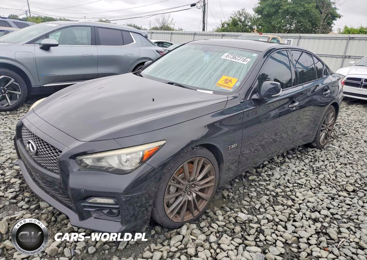 2016 Infiniti Q50 Red Sport 400 – zdjęcie 1 z 12