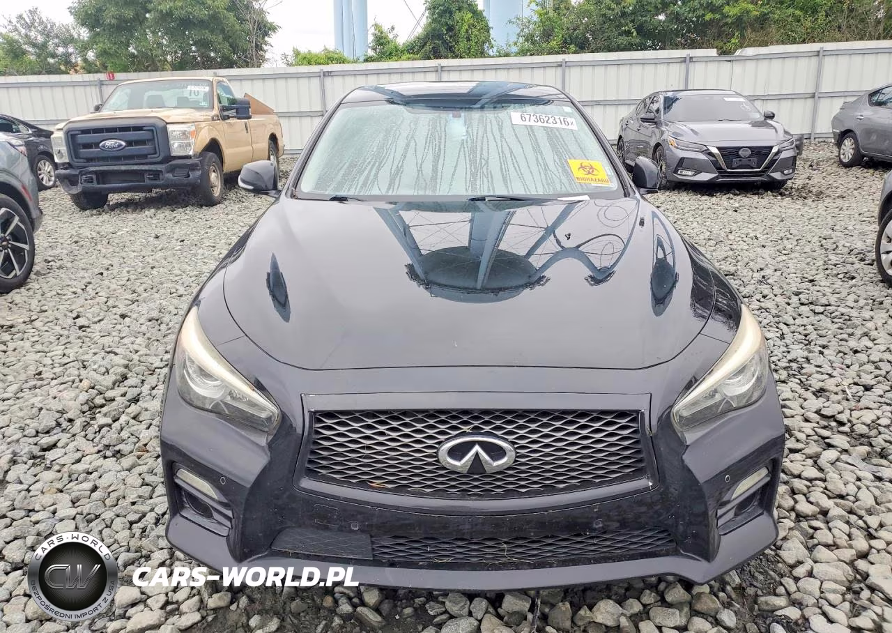 2016 Infiniti Q50 Red Sport 400 VIN:JN1FV7AR9GM450978 - 5