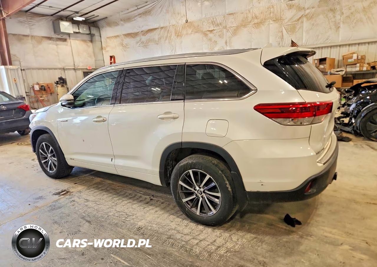 2018 Toyota Highlander Hybrid Xle VIN:5TDJGRFH6JS039160 - 2