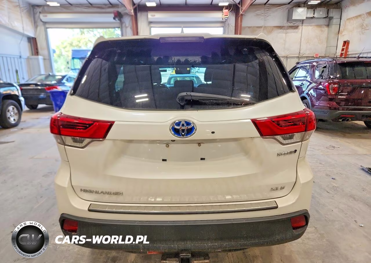 2018 Toyota Highlander Hybrid Xle VIN:5TDJGRFH6JS039160 - 6