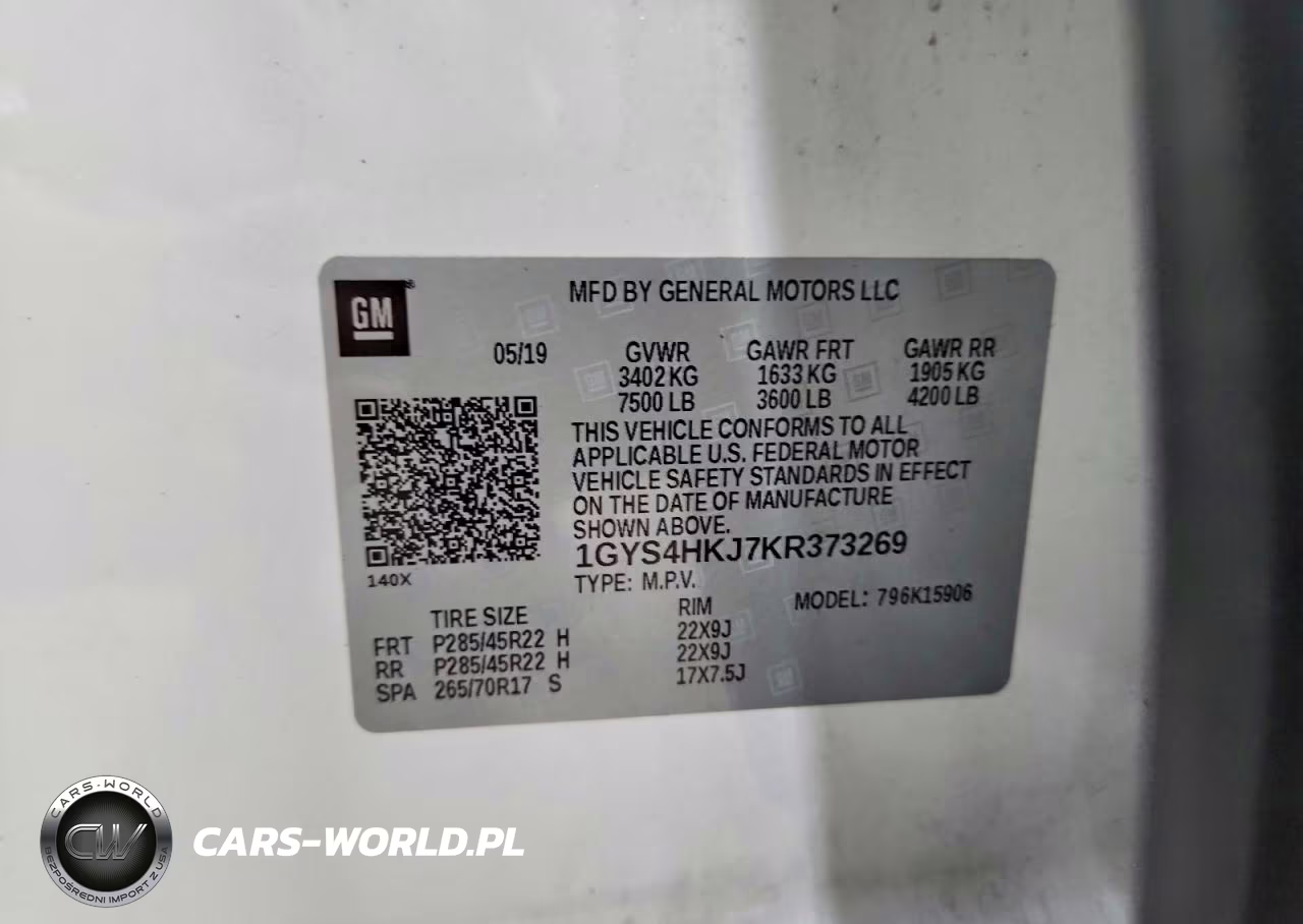 2019 Cadillac Escalade Esv Luxury VIN:1GYS4HKJ7KR373269 - 14