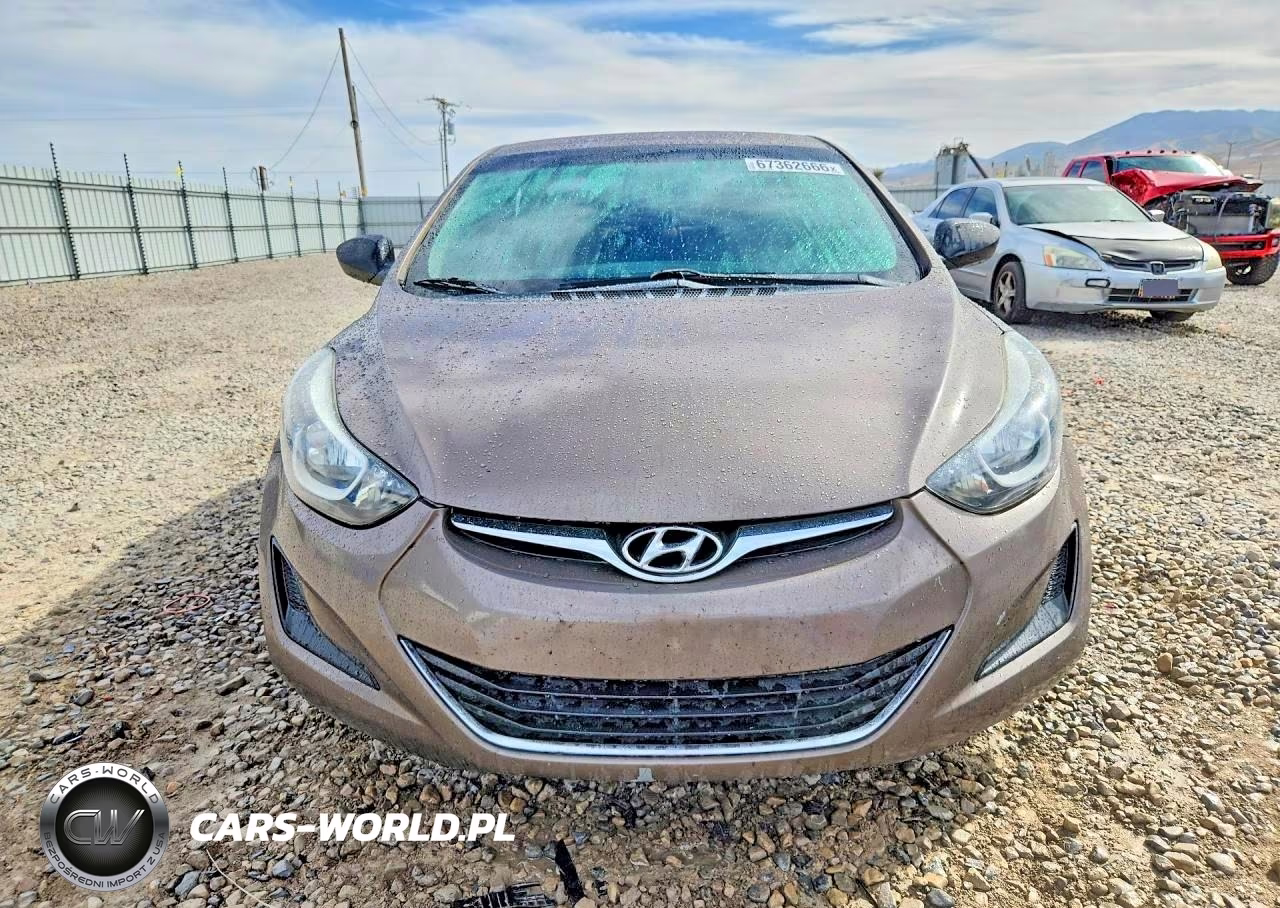 2016 Hyundai Elantra Se VIN:5NPDH4AEXGH701685 - 5