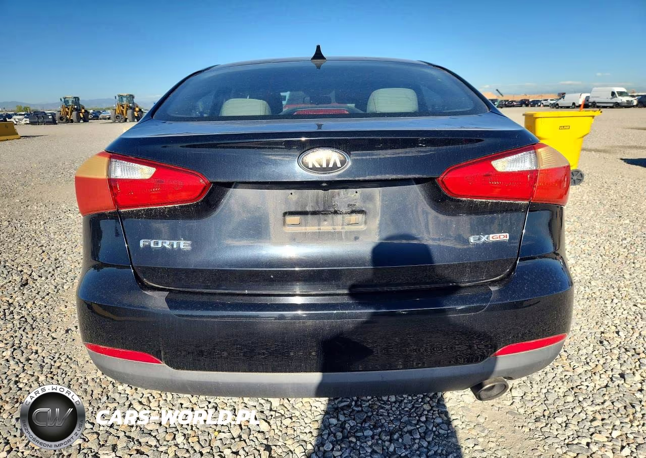 2014 Kia Forte Ex VIN:KNAFX4A8XE5095174 - 6