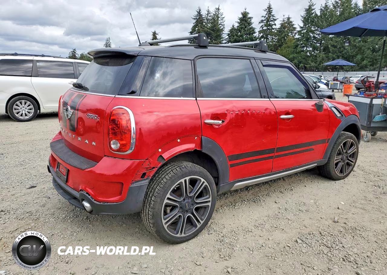2014 Mini Cooper S Countryman VIN:WMWZC3C58EWP26472 - 3