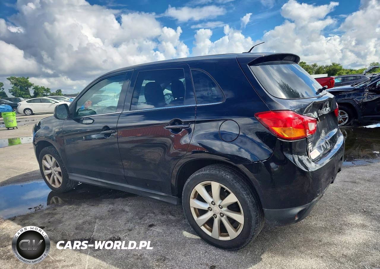 2014 Mitsubishi Outlander Sport Se VIN:4A4AP4AUXEE003161 - 2