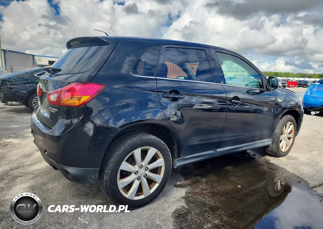 2014 Mitsubishi Outlander Sport Se VIN:4A4AP4AUXEE003161 - 3