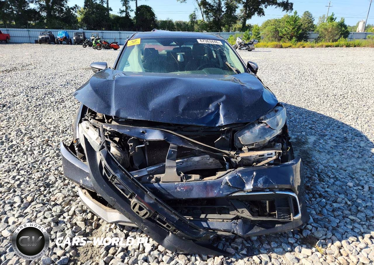2019 Honda Civic Lx VIN:2HGFC2F64KH578367 - 5