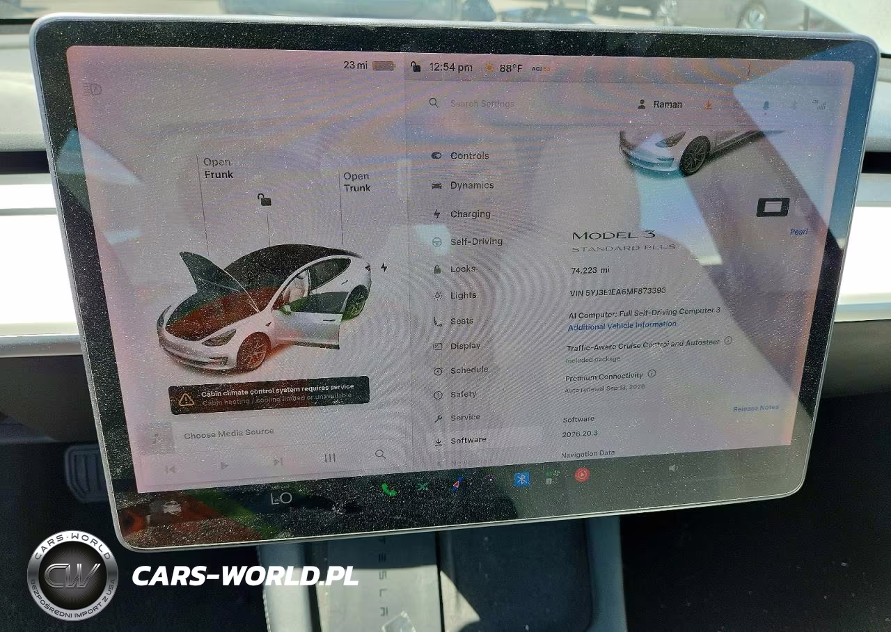 2021 Tesla Model 3 VIN:5YJ3E1EA6MF873393 - 9