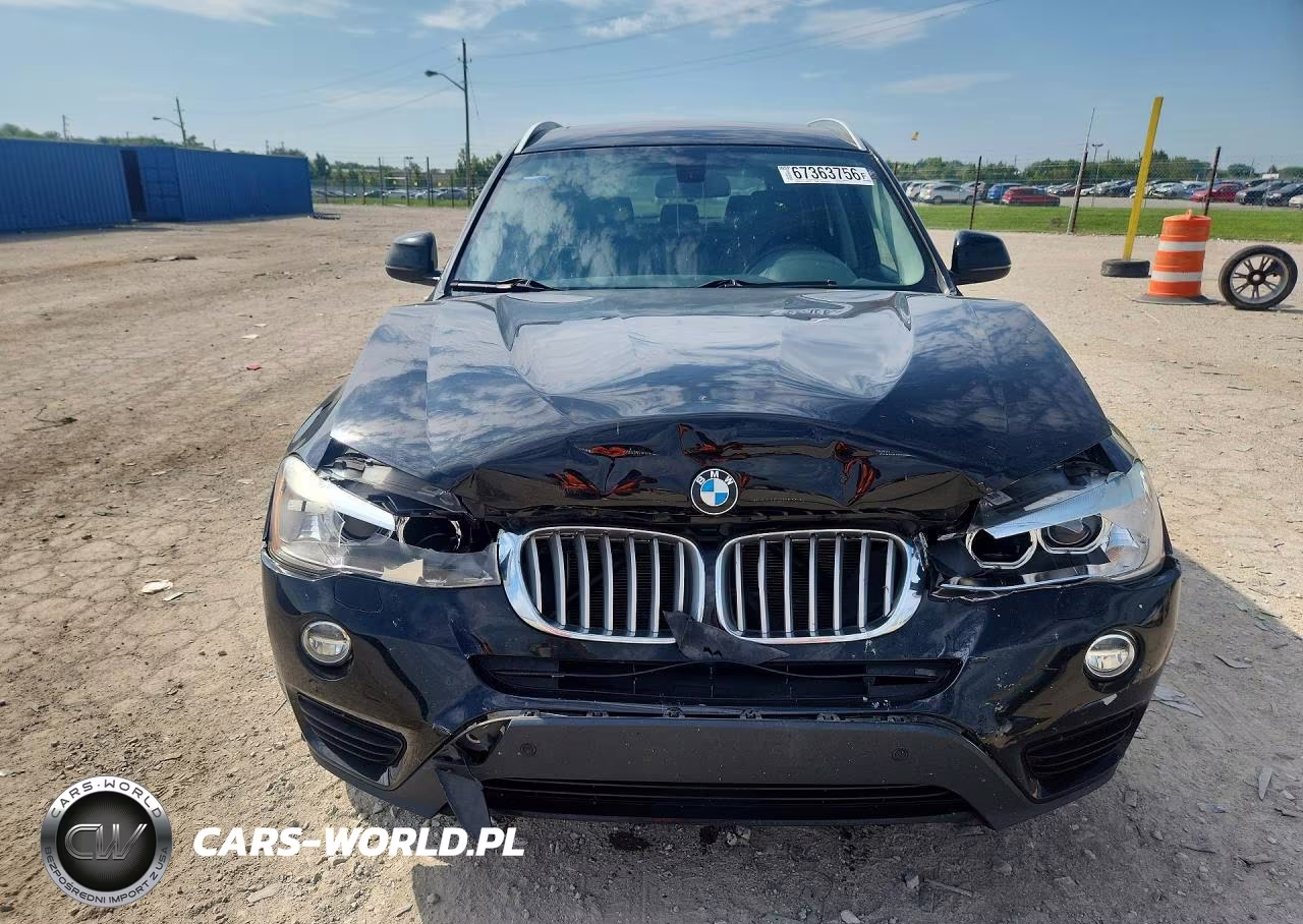 2017 BMW X3 xDrive35I VIN:5UXWX7C34H0U43752 - 5