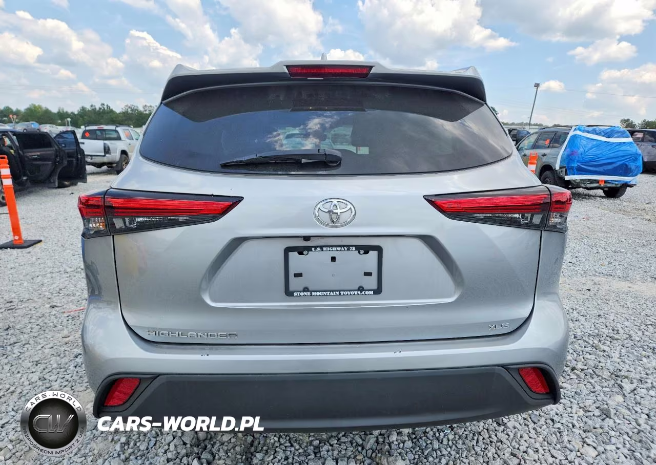 2022 Toyota Highlander Xle VIN:5TDGZRAH0NS117756 - 6
