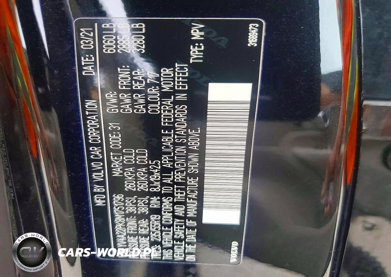 2021 Volvo Xc90 T6 Momentum VIN:YV4A22PK8M1751796 - 13