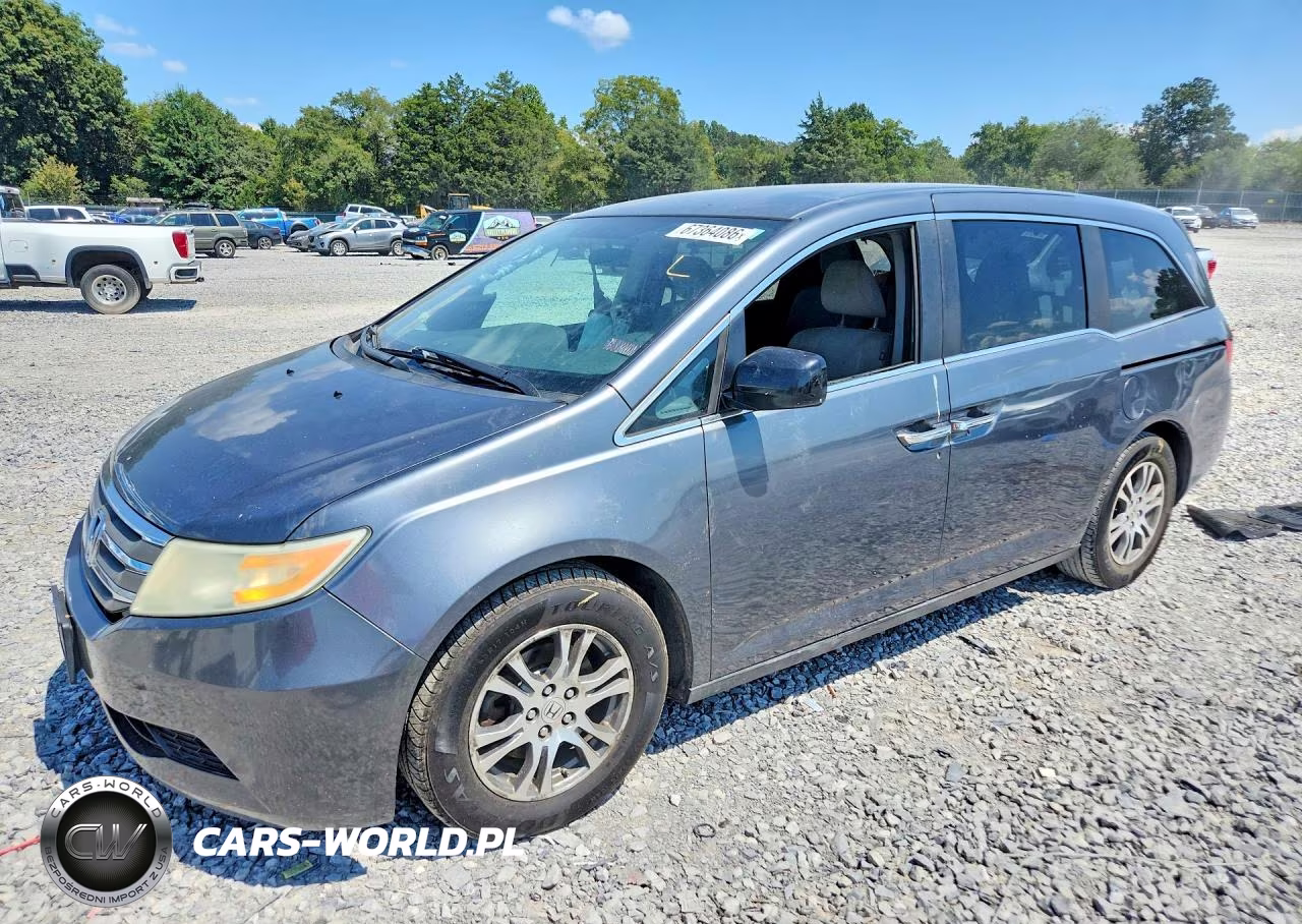 2013 Honda Odyssey Ex VIN:5FNRL5H48DB063440 - 1