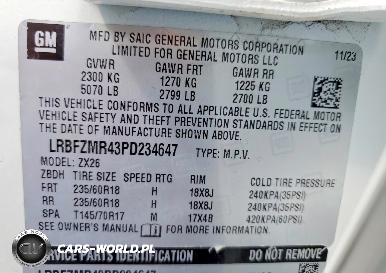 2023 Buick Envision Preferred VIN:LRBFZMR43PD234647 - 14